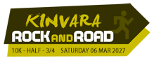 Rock and Road Half Marathon, 3/4 Marathon and 10K Logo
